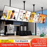 ultra-thin tv board order  light box billboard