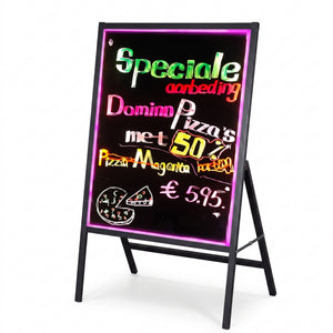 vertical led writingboard  fluorescence board