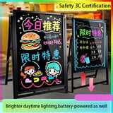 lifting type writingboard fluorescence board