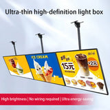 ultra-thin tv board order  light box billboard