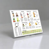 Display stand bracket  light box-L