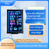 led writingboard with hanging type  fluorescence board